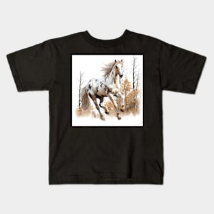 Appaloosa Horse Sticker Kids T-Shirt